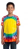 Port & Company Youth Window Tie-Dye Short Sleeve T-shirt